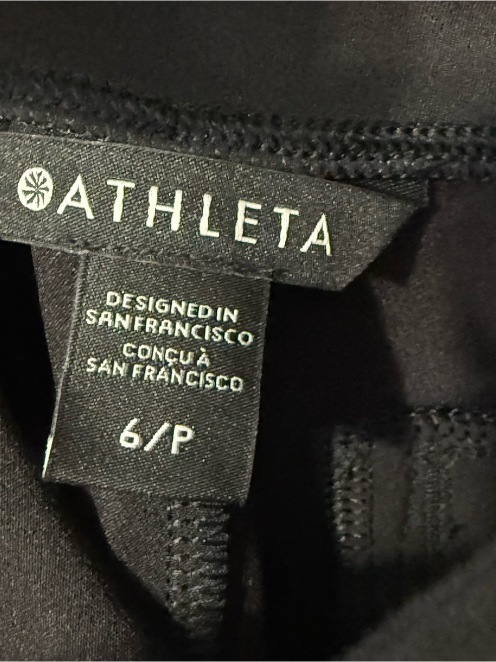 Athleta Endless Pant Black 6P new with tags - Picture 4 of 14